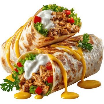 Tacos Poulet Fromager